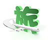 飛行機と旅 - 文字｜イラスト｜無料素材