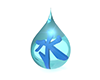水滴 - 文字｜イラスト｜無料素材