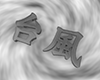 渦をまく台風 - 文字｜イラスト｜無料素材