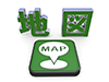 マップ - 文字 - 文字｜イラスト｜無料素材