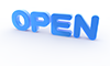 OPEN｜オープン - 文字｜イラスト｜無料素材