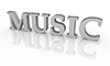 MUSIC｜ミュージック - 文字｜イラスト｜無料素材