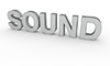 SOUND｜サウンド - 文字｜イラスト｜無料素材
