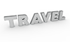 TRAVEL｜トラベル - 文字｜イラスト｜無料素材