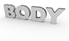 BODY｜ボディ - 文字｜イラスト｜無料素材