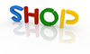 SHOP｜ショップ - 文字｜イラスト｜無料素材