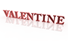 VALENTINE｜バレンタイン - 文字｜イラスト｜無料素材