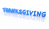 THANKSGIVING｜サンクスギビング - 文字｜イラスト｜無料素材