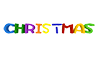 CHRISTMAS｜クリスマス - 文字｜イラスト｜無料素材