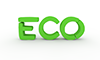 ECO｜エコ - 文字｜イラスト｜無料素材