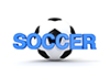 SOCCER｜サッカー - 文字｜イラスト｜無料素材