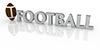 FOOTBALL｜フットボール - 文字｜イラスト｜無料素材