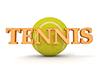 TENNIS｜テニス - 文字｜イラスト｜無料素材