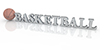 BASKETBALL｜バスケットボール - 文字｜イラスト｜無料素材