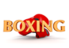 BOXING｜ボクシング - 文字｜イラスト｜無料素材