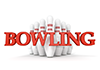 BOWLING｜ボウリング - 文字｜イラスト｜無料素材