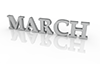 MARCH｜3月 - 文字｜イラスト｜無料素材