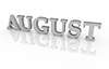 AUGUST｜8月 - 文字｜イラスト｜無料素材