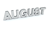 AUGUST｜8月 - 文字｜イラスト｜無料素材
