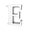E-ALPHABET｜E-アルファベット - 文字｜イラスト｜無料素材