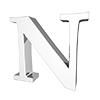 N-ALPHABET｜N-アルファベット - 文字｜イラスト｜無料素材