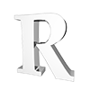 R-ALPHABET｜R-アルファベット - 文字｜イラスト｜無料素材