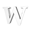 W-ALPHABET｜W-アルファベット - 文字｜イラスト｜無料素材