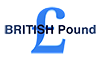 BRITISH-POUND｜British-ポンド - 文字｜イラスト｜無料素材