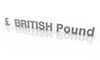 BRITISH-POUND｜British-ポンド - 文字｜イラスト｜無料素材