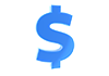 DOLLAR｜ドル - 文字｜イラスト｜無料素材