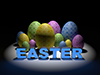 Easter｜イースター・エッグ - 文字｜イラスト｜無料素材