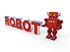 Robot｜ロボット - 文字｜イラスト｜無料素材