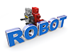 Robot｜ロボット - 文字｜イラスト｜無料素材