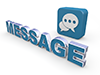 Message｜メッセージ - 文字｜イラスト｜無料素材