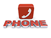 Phone｜電話 - 文字｜イラスト｜無料素材