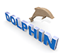 Dolphin｜イルカ - 文字｜イラスト｜無料素材