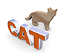 Cat｜猫 - 文字｜イラスト｜無料素材
