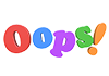 Oops!｜おっとっと！ - 文字｜イラスト｜無料素材