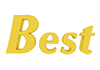 Best｜ベスト - 文字｜イラスト｜無料素材