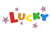 LUCKY｜幸運な/ラッキー - 文字｜イラスト｜無料素材