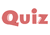 Quiz｜クイズ - 文字｜イラスト｜無料素材