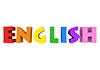 ENGLISH｜英語/イングリッシュ - 文字｜イラスト｜無料素材