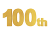 100 th｜100周年-記念 - 文字｜イラスト｜無料素材