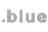 blue domain｜ドメイン｜取得 - 文字｜イラスト｜無料素材