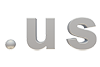 us domain｜ドメイン｜取得 - 文字｜イラスト｜無料素材