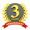 3 YEARS ANNIVERSARY ｜ 3rd Anniversary ―― Characters ｜ Illustration ｜ Free material