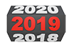 2019 ｜ Year / Calendar-Characters ｜ Illustrations ｜ Free material