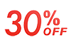 30% OFF ｜ 30% OFF-Text ｜ Illustration ｜ Free material