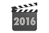 2016 ｜ Year Movie shooting clapperboard-Characters ｜ Illustrations ｜ Free material