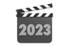 2023 ｜ Year Movie shooting clapperboard --Character ｜ Illustration ｜ Free material